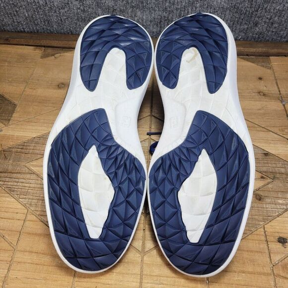 🔥 Footjoy Flex XP Men’s 11.5 M Royal Blue Athletic Spikeless Golf Shoes 56268 - Picture 8 of 12